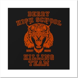 Vintage Derry Tigers Orange Posters and Art